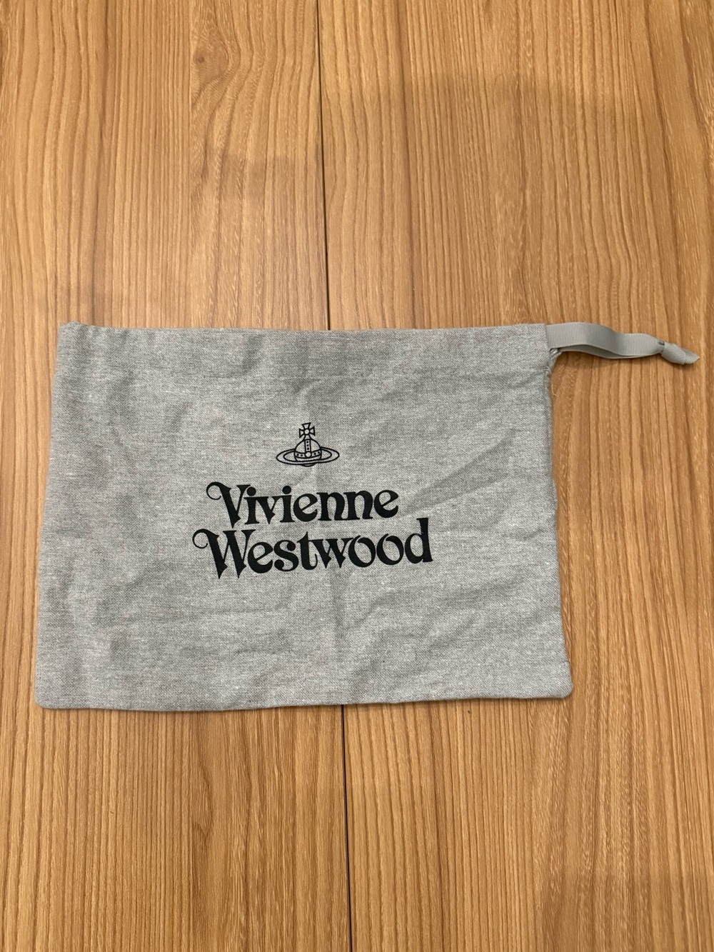 Vivienne Westwood Grey Logo Toiletry Pouch